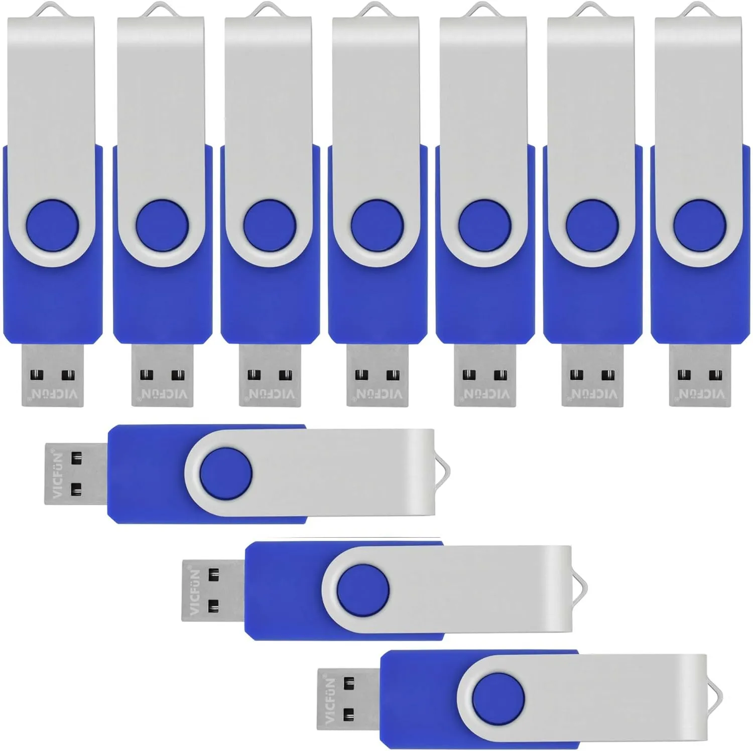 100 Pack 32GB USB Flash Drives Bulk 32GB Flash Drive 100 Pack USB2.0-Blue