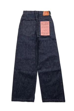 1134 Women's Oxford Baggy Denim Raw - Wide