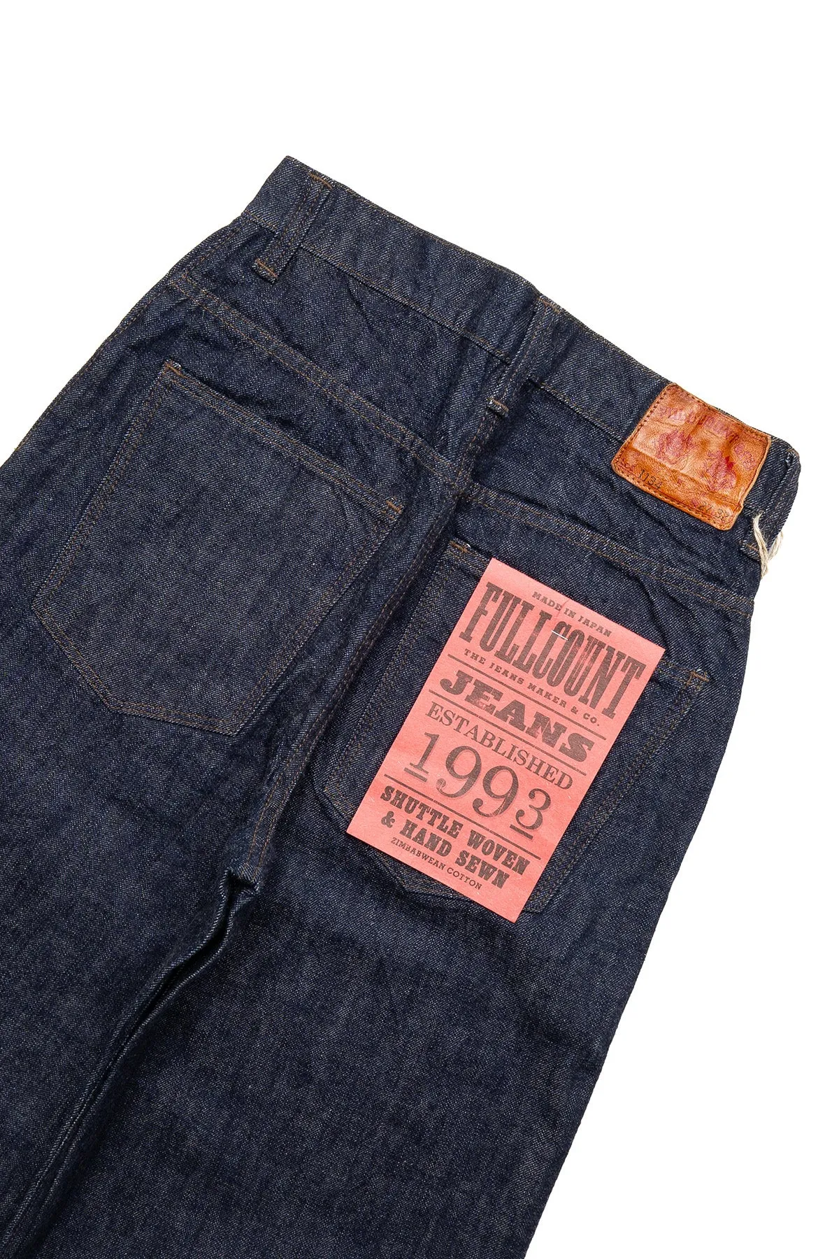 1134 Women's Oxford Baggy Denim Raw - Wide