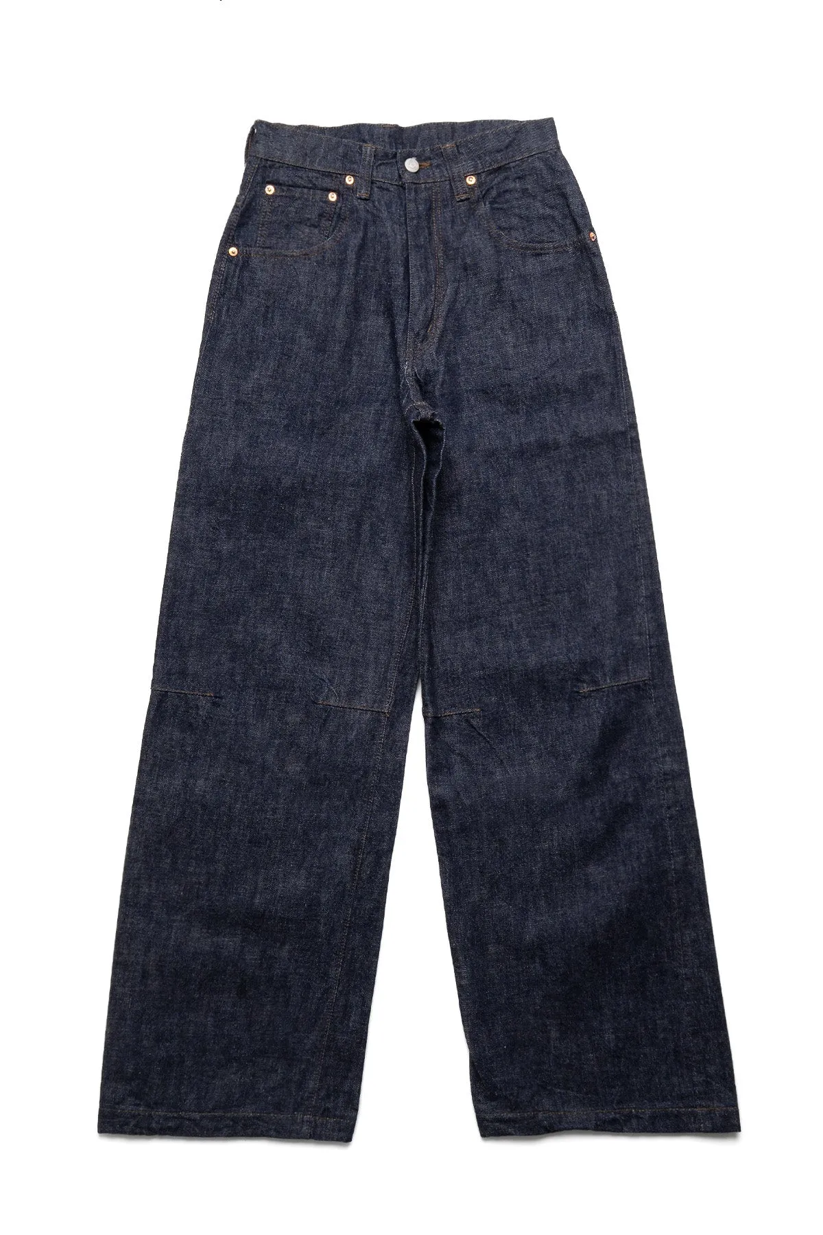 1134 Women's Oxford Baggy Denim Raw - Wide