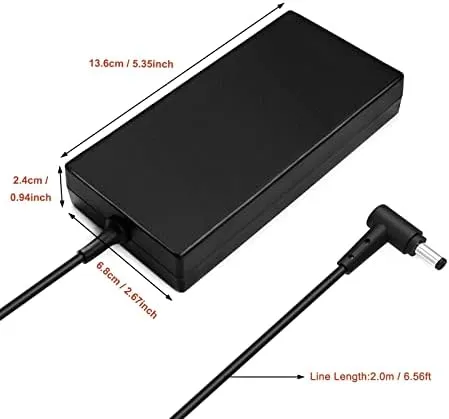120W Charger for msi Laptop Charger msi gf63 gv15 GV15-Thin-11SC GF63 Thin 10 11 12Th Intel core Laptop ms-16r5 ms-16r6 ms-16r7 adp-120vh d a17-120p2a