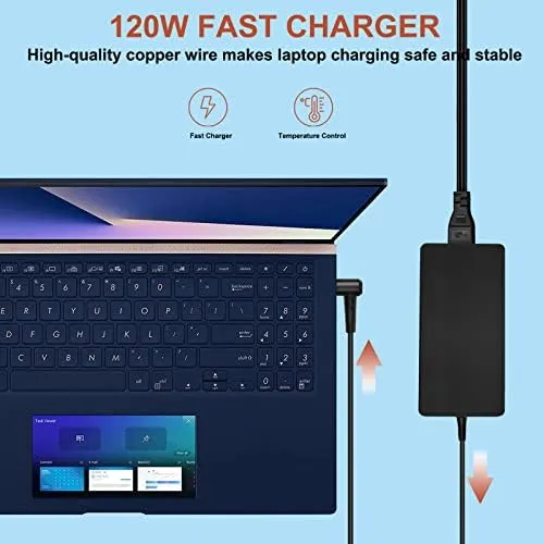 120W Charger for msi Laptop Charger msi gf63 gv15 GV15-Thin-11SC GF63 Thin 10 11 12Th Intel core Laptop ms-16r5 ms-16r6 ms-16r7 adp-120vh d a17-120p2a