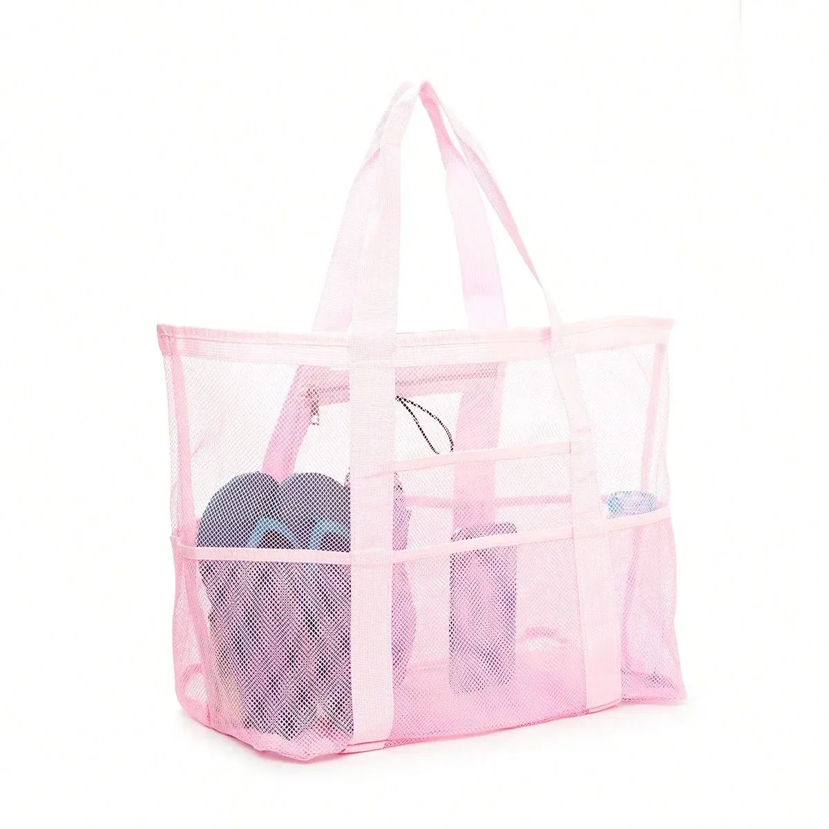 1pcs Unisex Large Capacity Multifunctional Mesh Handbag