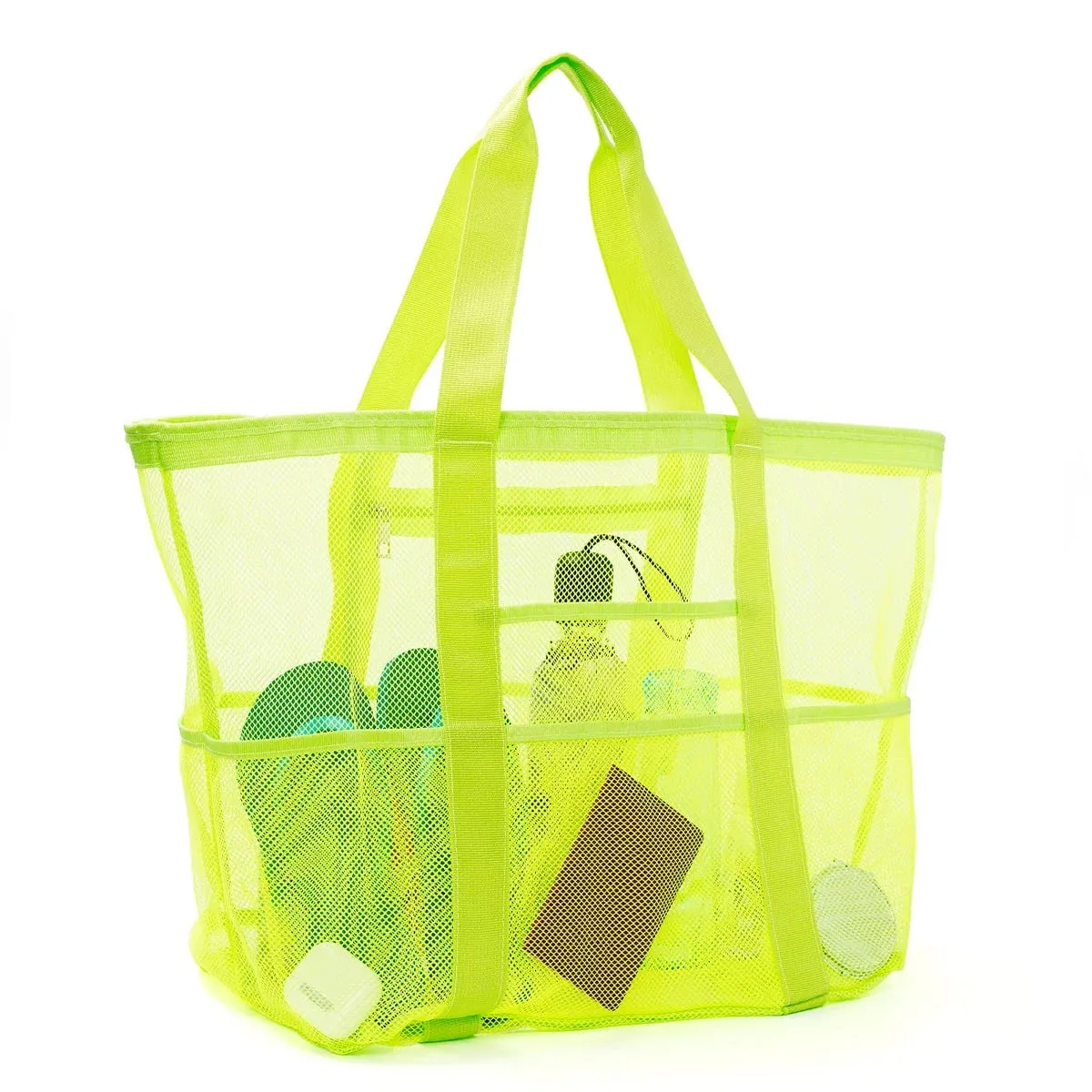 1pcs Unisex Large Capacity Multifunctional Mesh Handbag