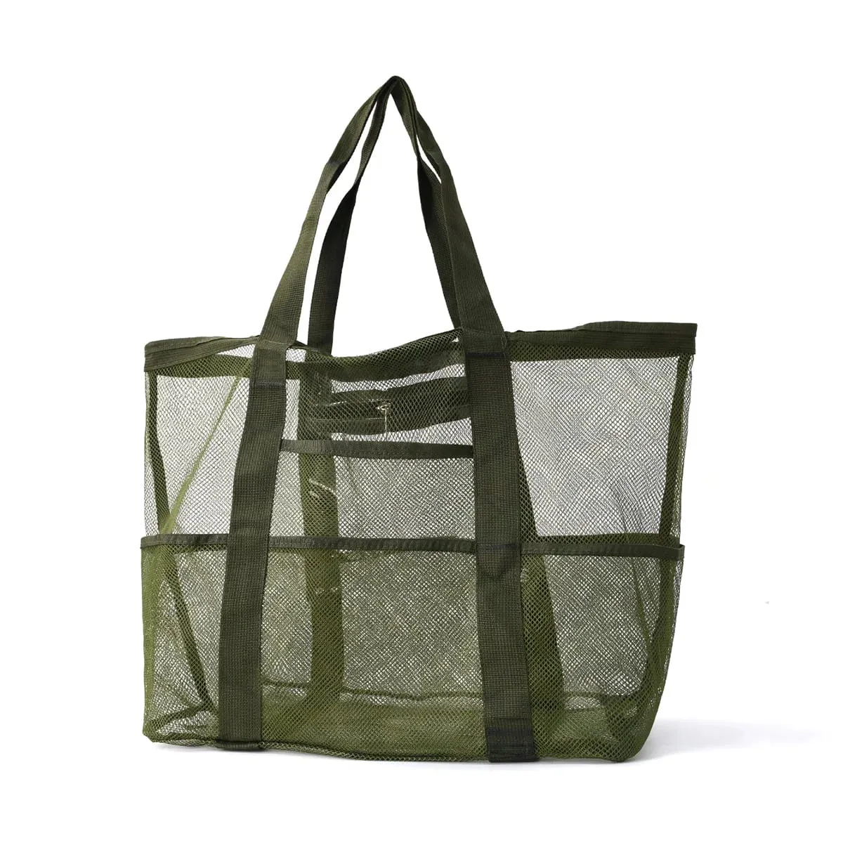 1pcs Unisex Large Capacity Multifunctional Mesh Handbag