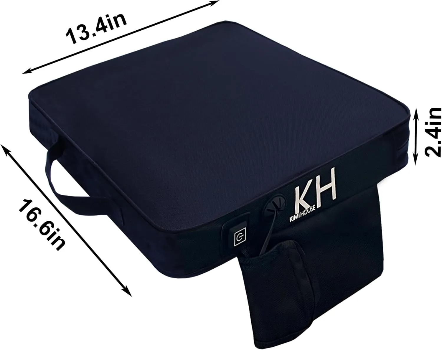 2 Pieces Bleacher Seat Cushions, Indoor&Outdoor Chair Cushions, Stadium Seat Cushions for Bleachers, Boat Canoe Kayak Seat, Best for Camping, Bleachers, Sports Events