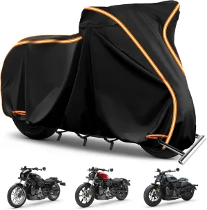 420D Motorcycle Cover for Nightster,Nightster Special,Nightster Classic,Sportster S,Sportster 883,Outdoor Bike Cover Windproof Heavy Duty Waterproof Protection
