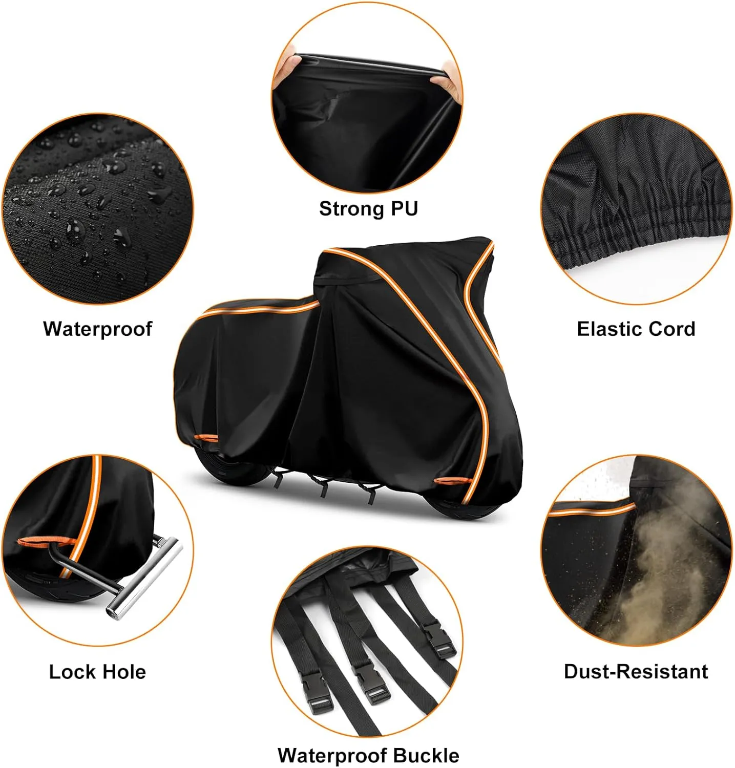 420D Motorcycle Cover for Nightster,Nightster Special,Nightster Classic,Sportster S,Sportster 883,Outdoor Bike Cover Windproof Heavy Duty Waterproof Protection