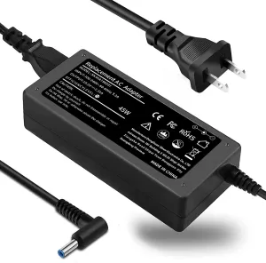 45W 19.5V 2.31A Ac Adapter Laptop Charger for HP Pavilion x360 Charger 15-f272wm 15-f387wm 15-f233wm 15-f222wm 15-f211wm 15-f337wm 17-g121wm 17-g119dx Laptop Notebook Power Supply Cord Plug