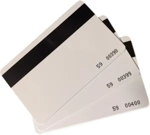 5 pcs CR80 Magstripe 26 Bit Proximity Cards Hi-co Weigand Prox Blank Printable Magnetic Strip Swipe Cards Compatable with ISOProx 1386 1326 H10301 Format Readers. Works with Most Security Systems
