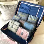 6 Travel Bundle discount Organizer (Navy) Top-rated Piece
