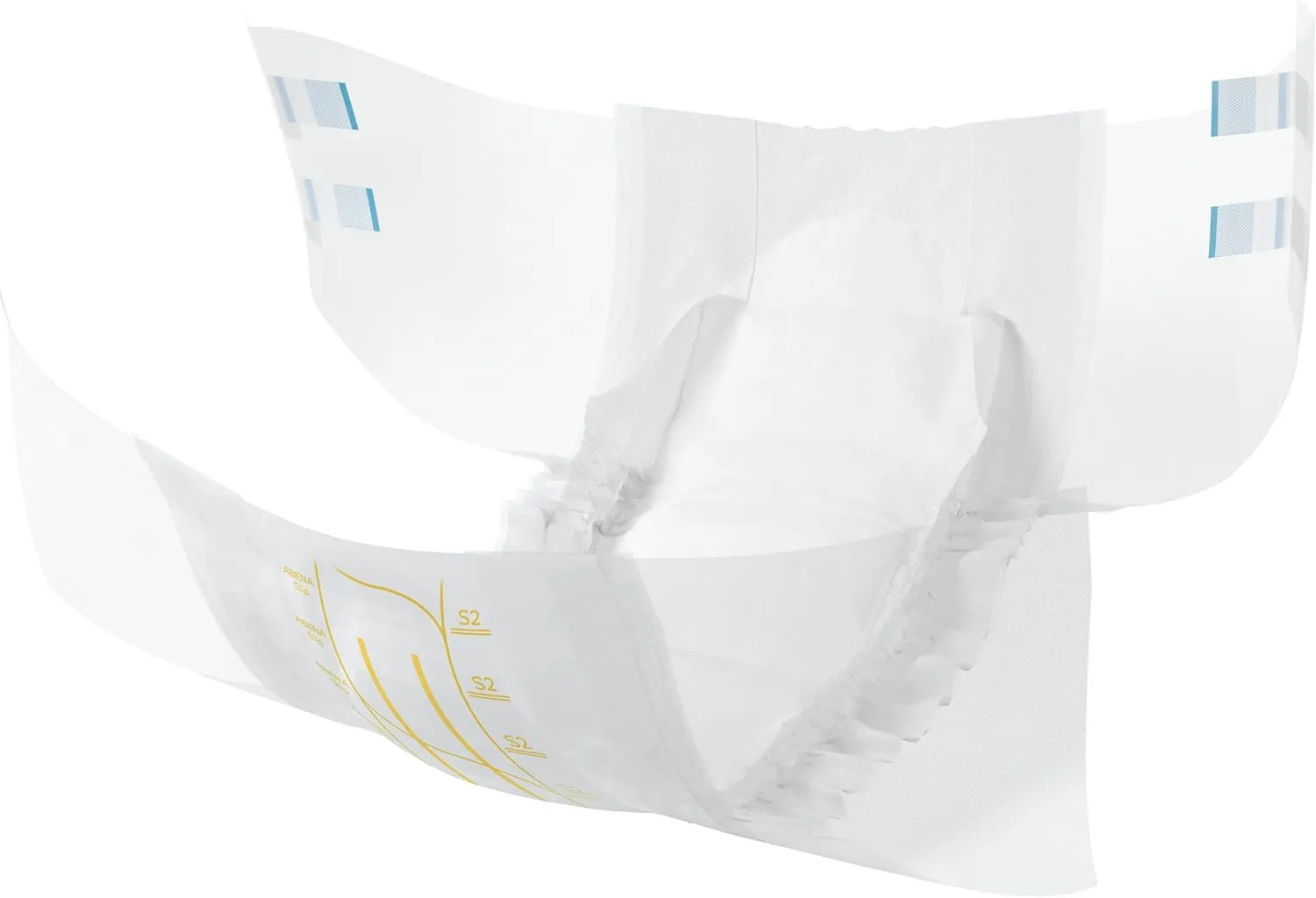 Abena Slip Premium Incontinence Briefs, Level 2, (Extra Small to Extra Large Sizes), Small, 168 Count