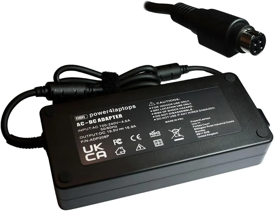 AC Adapter Laptop Charger Power Supply Compatible with Clevo P775DM1