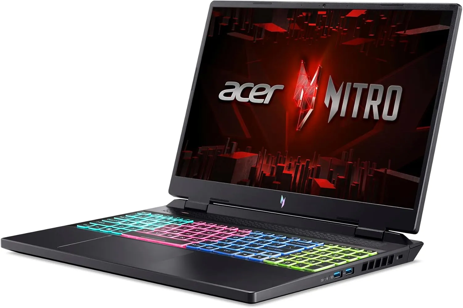 Acer Nitro 16 Gaming Laptop | AMD Ryzen 7 7840HS OctaCore CPU | NVIDIA GeForce RTX 4050 Laptop GPU | 16" WUXGA 165Hz IPS Display | 16GB DDR5 | 1TB Gen 4 SSD | WiFi 6E | RGB Backlit KB | AN16-41-R6WV
