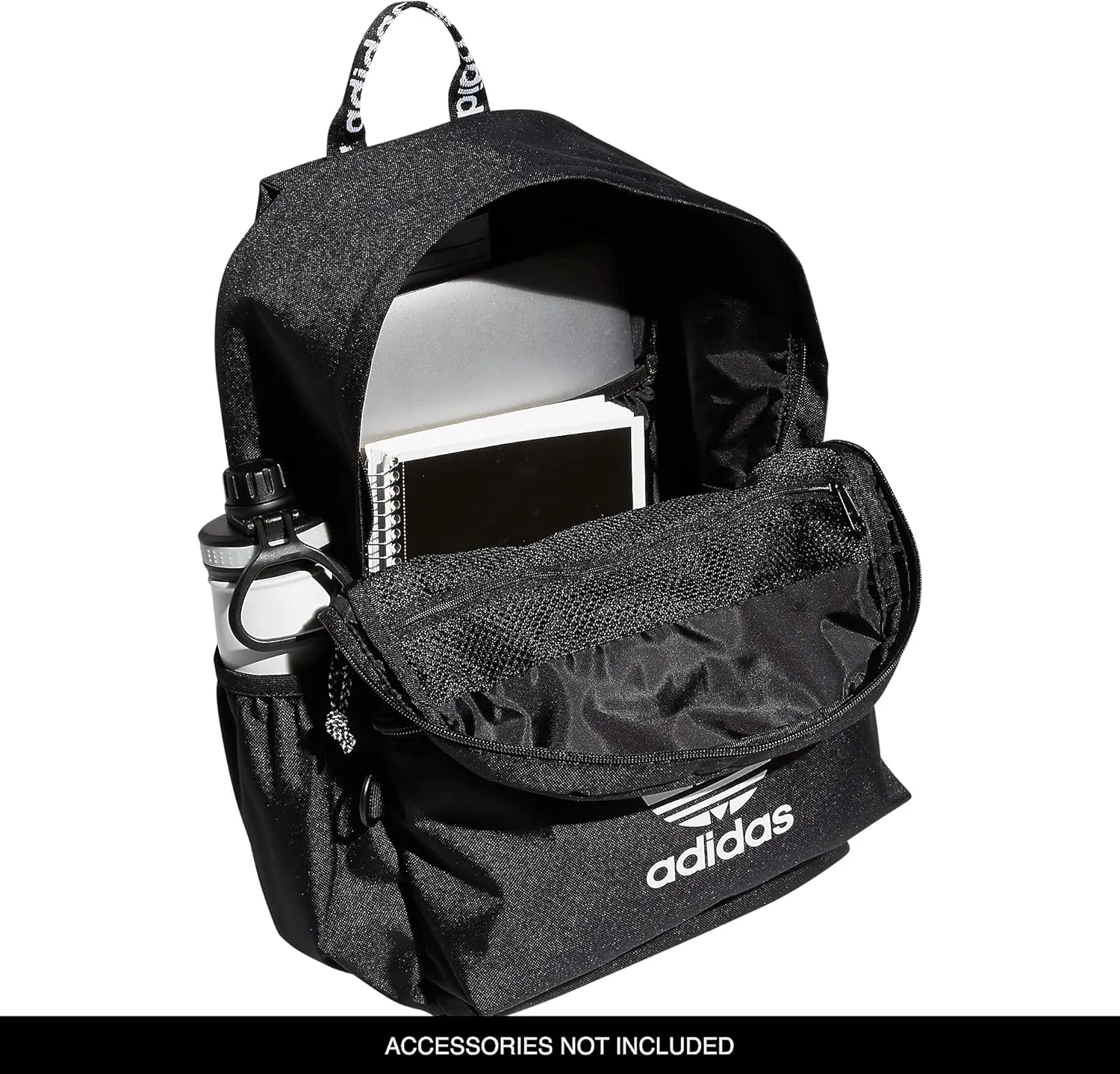 adidas Originals Trefoil 2.0 Backpack, Black, One Size