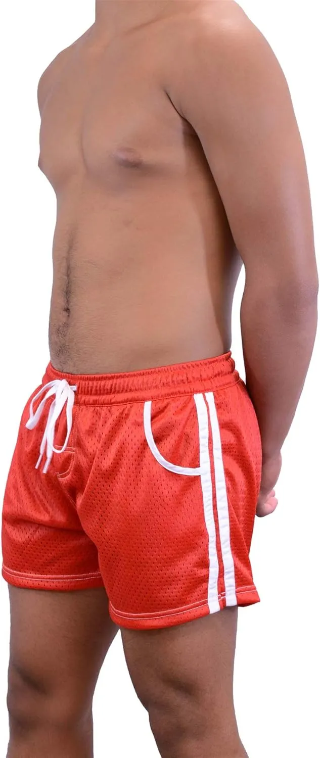 Adoretex Men's Mesh Sports Shorts Swimwear (MT003)