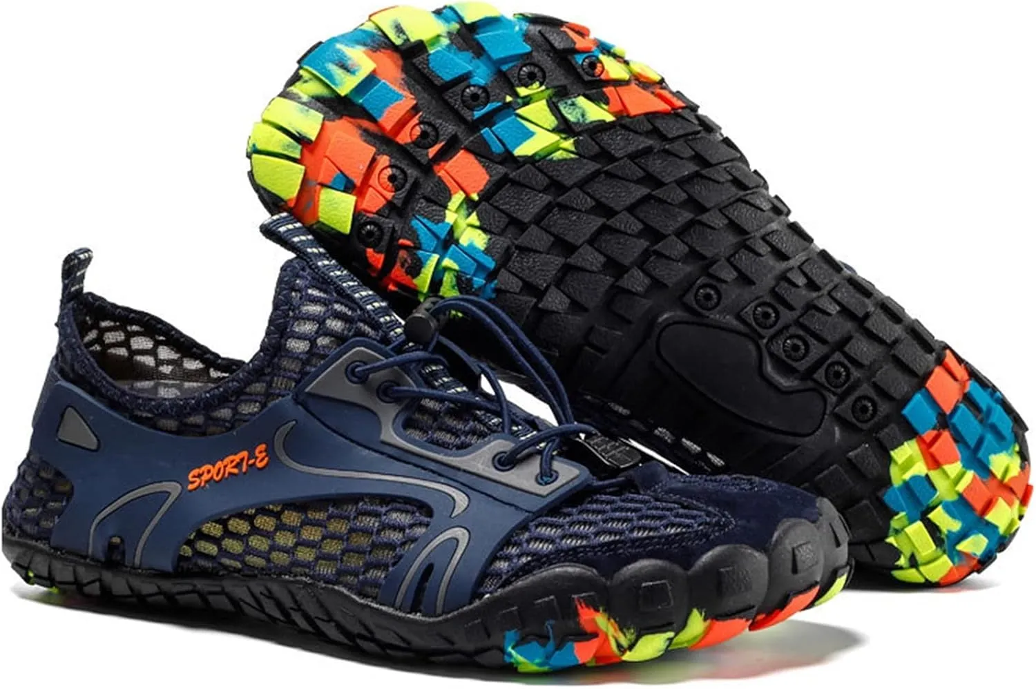 Adult Beach Surf Water Shoes,Outdoor Quick-Dry Lightweight Slip Resistant Aqua Barefoot Shoes,Casual Breathable Pool Swim Shoes,Unisex,for Boating Fishing Diving