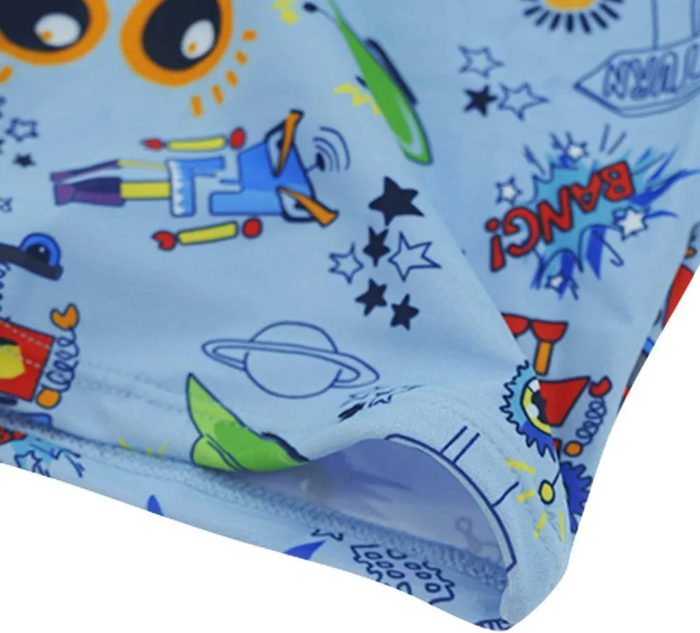 Aivtalk Boys' Quick Dry UPF 50  Beach Swim Trunk Toddler Jammers for Swimming