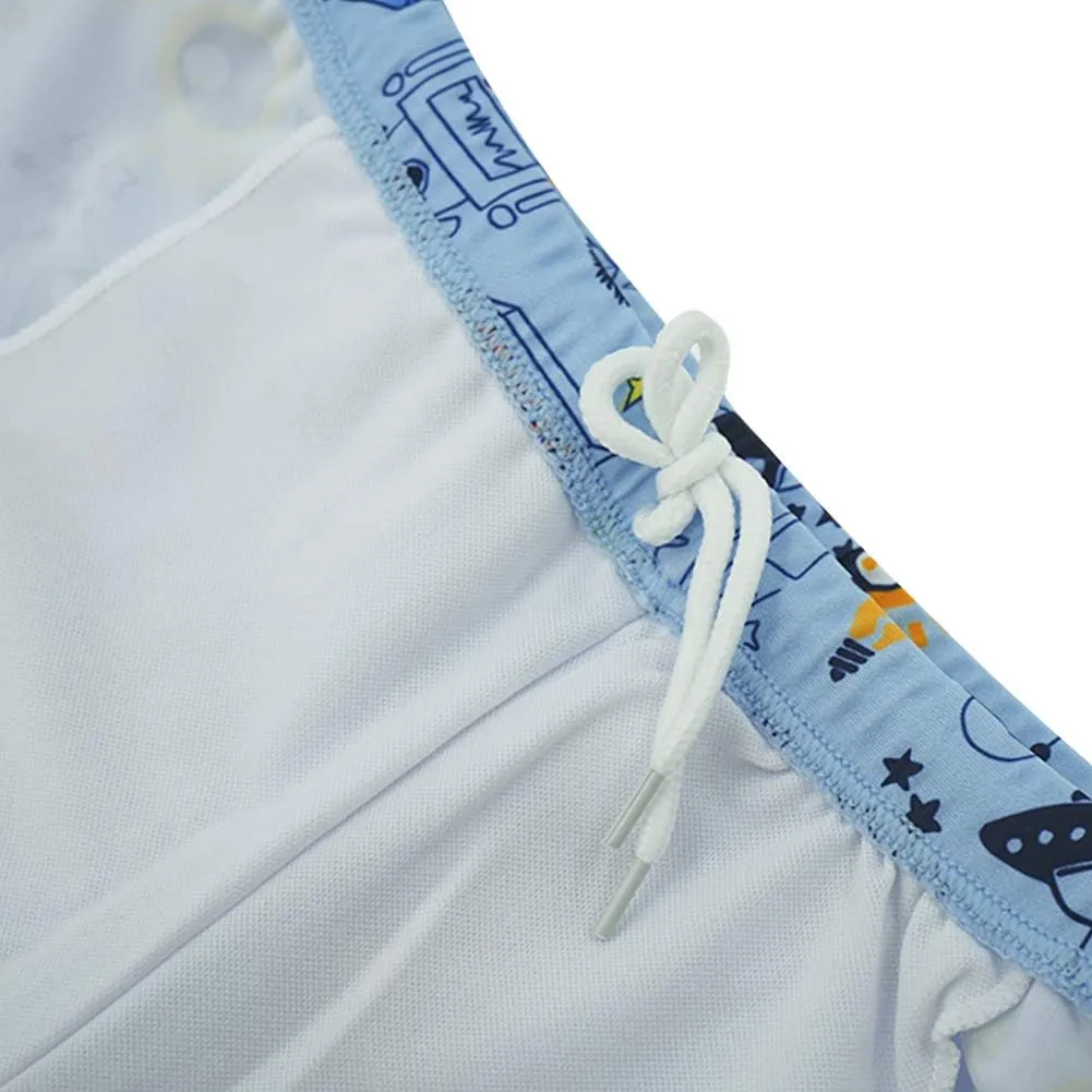 Aivtalk Boys' Quick Dry UPF 50  Beach Swim Trunk Toddler Jammers for Swimming