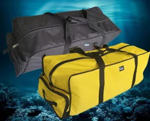 AKM sports 81Lt Roller Bag, With Built in Changing Mat for Diving,Swimming, Beach, Gym, (Black)