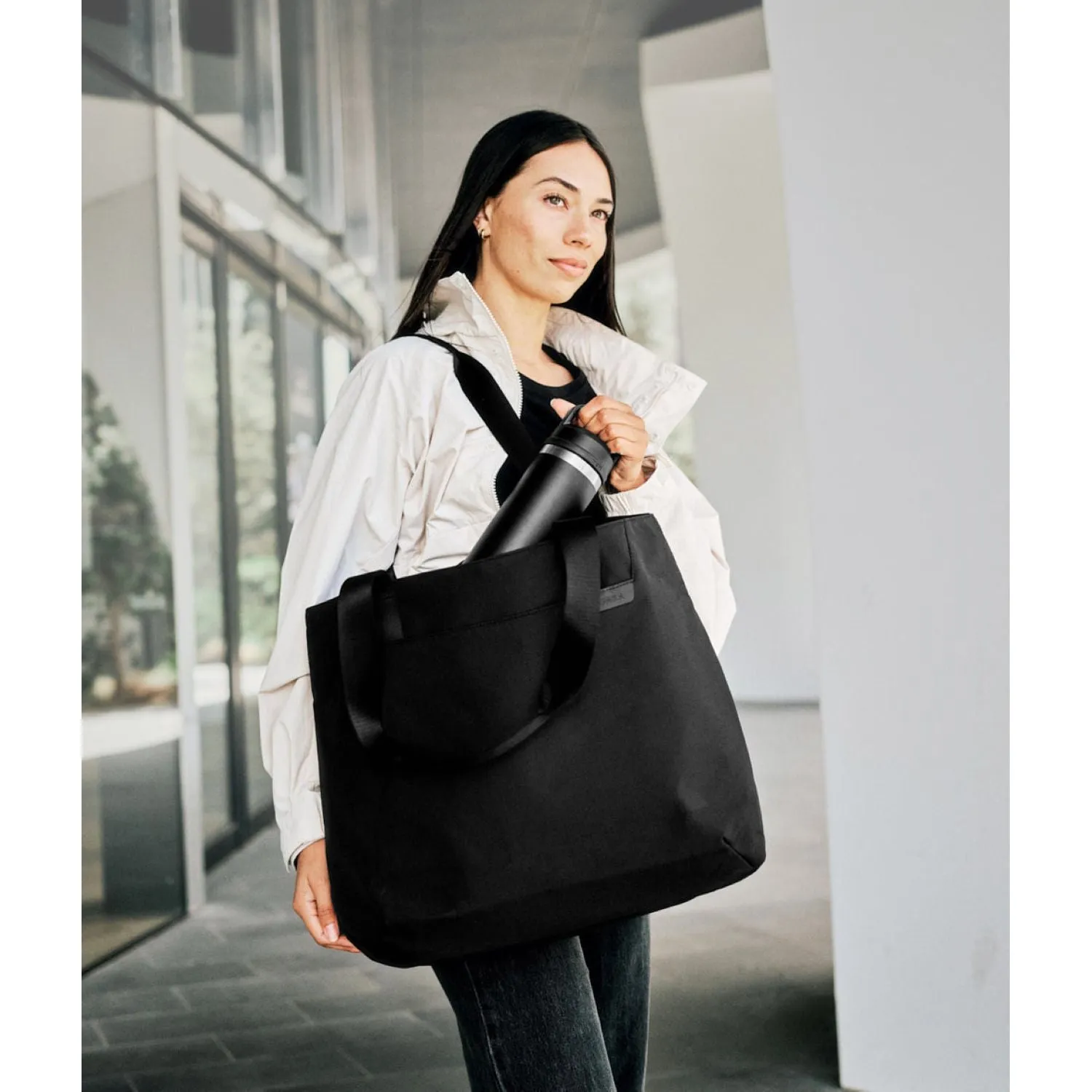 ALPAKA Elements Tote Bag (L) Axoflux 210D (Black/Grey)