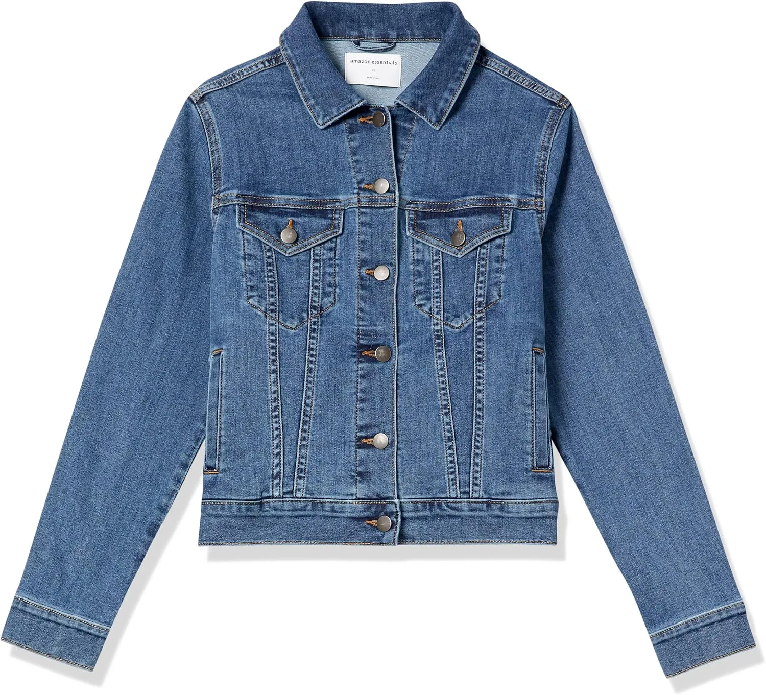 Amazon Essentials Women's Jean Jacket (Available in Plus Size)