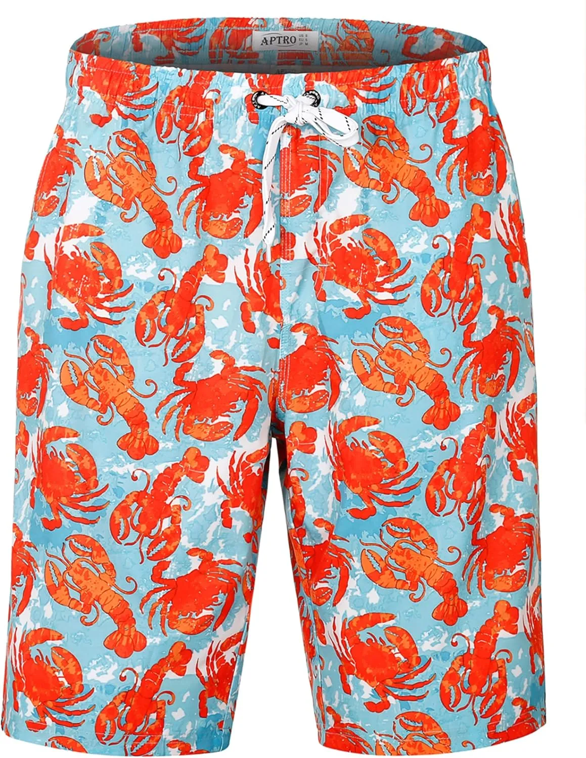 APTRO Men's Swim Trunks 9" Quick Dry Bathing Suit Big & Tall Beach Swimsuits
