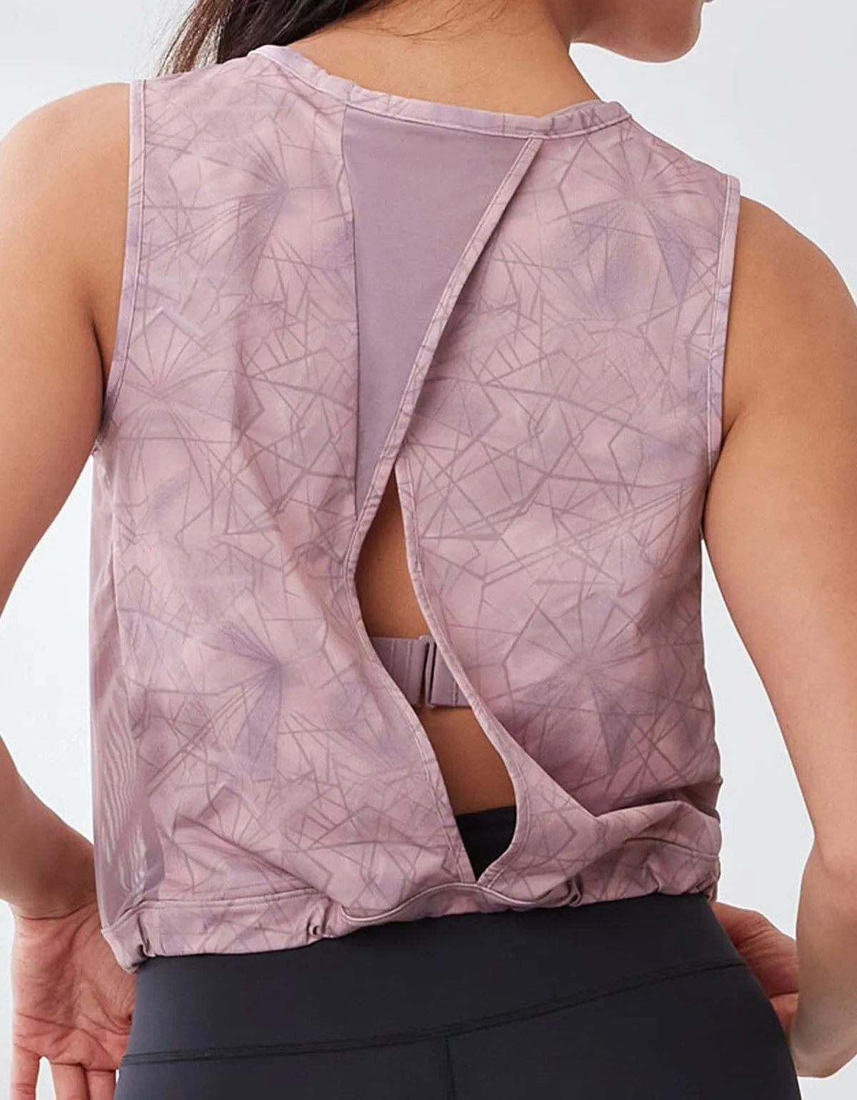 AQUA Quick Dry Mesh Crop Top