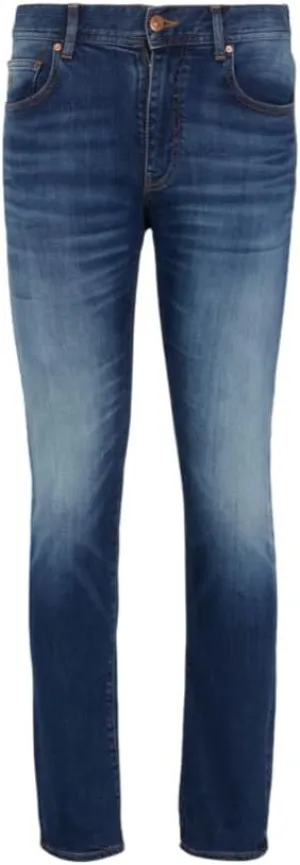 Armani Exchange Men's J10 Skinny Comfort Stretch Cotton Denim