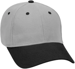 Ashen Fane 6 Panel Low Profile Brushed Bull Denim Hat