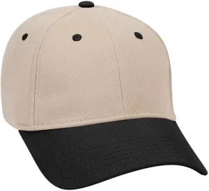 Ashen Fane 6 Panel Low Profile Brushed Bull Denim Hat