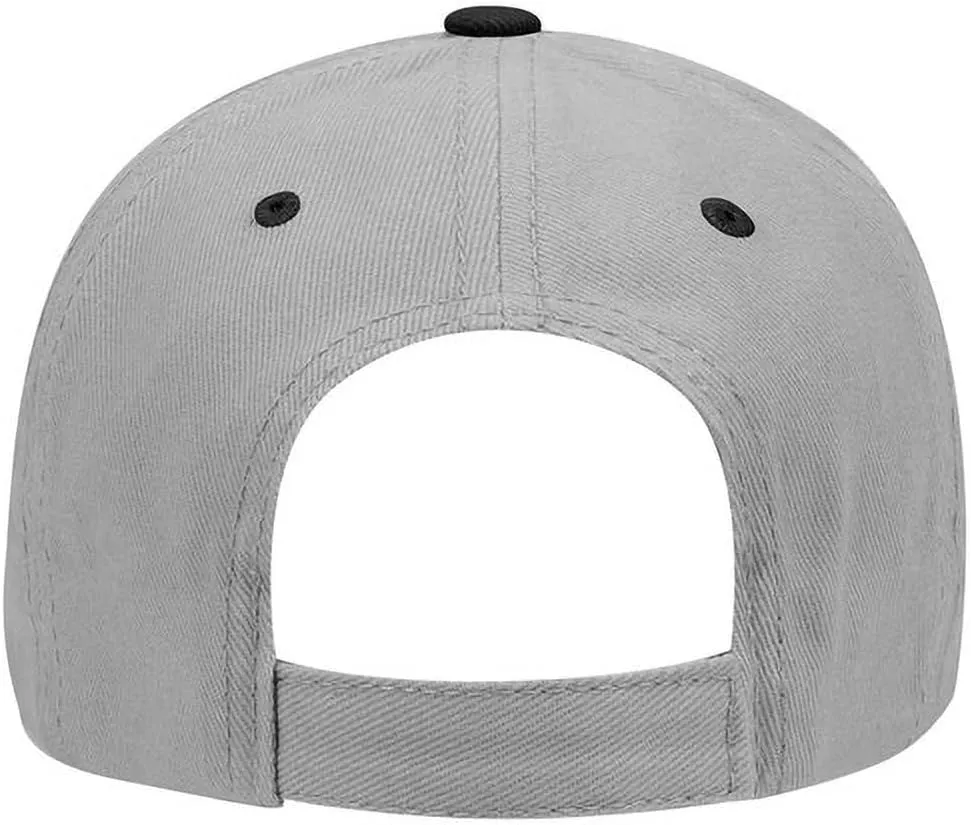 Ashen Fane 6 Panel Low Profile Brushed Bull Denim Hat