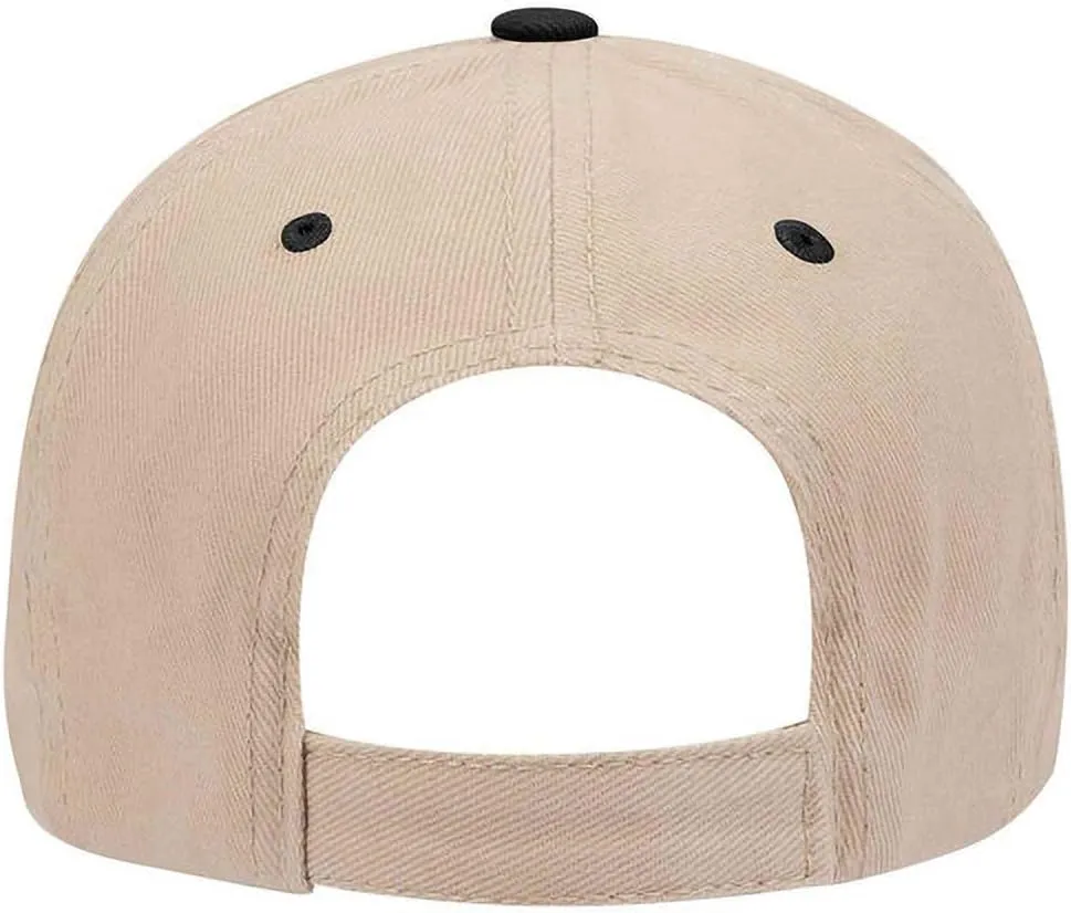 Ashen Fane 6 Panel Low Profile Brushed Bull Denim Hat