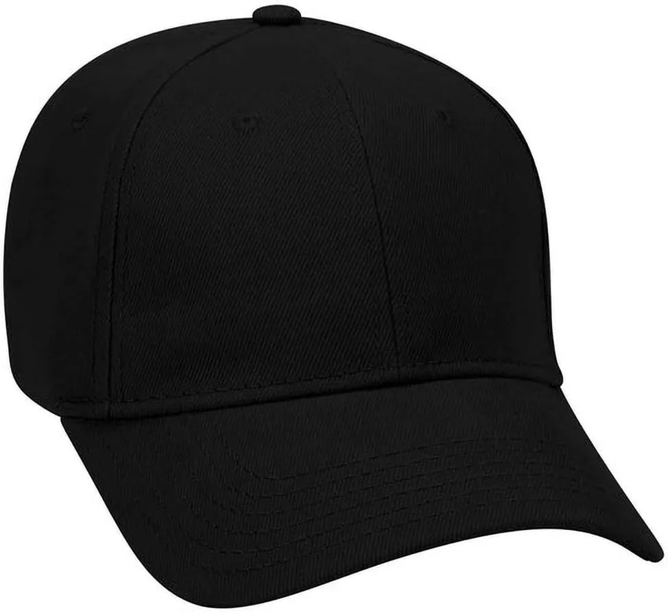 Ashen Fane 6 Panel Low Profile Brushed Bull Denim Hat