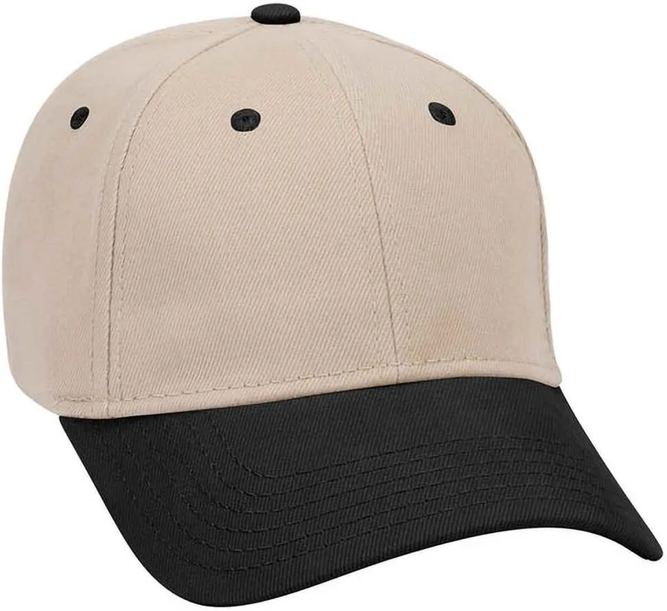 Ashen Fane 6 Panel Low Profile Brushed Bull Denim Hat