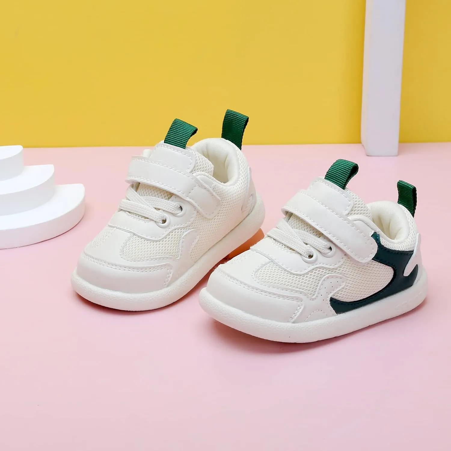 Baby Boy Girl Shoes Infant Non Slip Sneakers Breathable Lightweight Toddler First Walking Shoes 6 12 18 24 Months