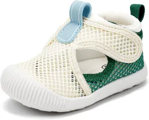Baby Boy Girl Shoes Lightweight Breathable Toddler Mesh Sneakers Beach Water Shoes Non-Slip First Walking Shoes 6 9 12 18 24 Months