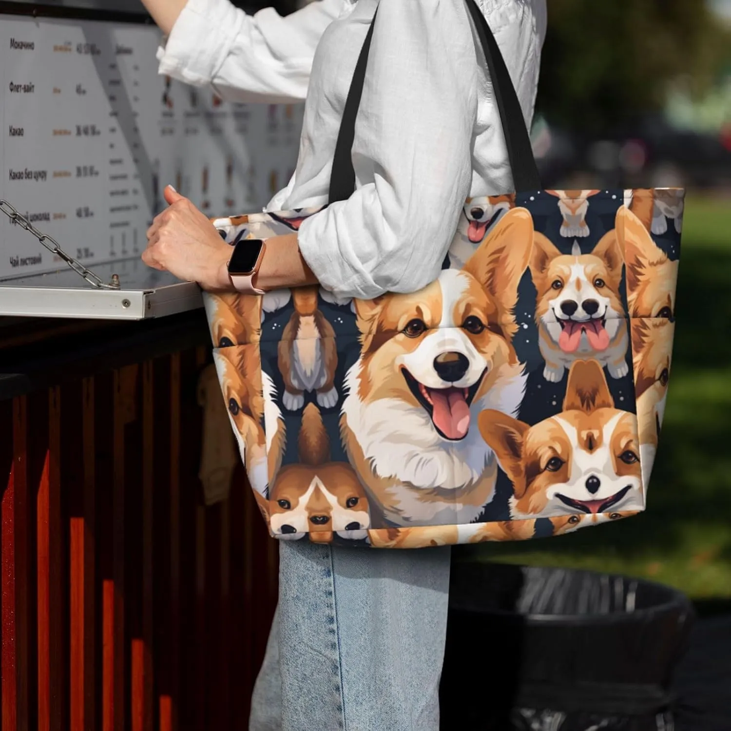 Bad Boy Red Wolf Spacious Large Capacity Beach Travel Bag - Foldable Beach Bag Tote Bag With Zipper