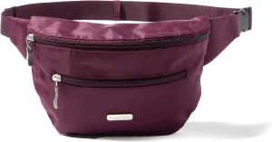Baggallini Essential Belt Bag-9x6 Crossbody Fanny Waist Pack W/RFID & Adjustable Strap