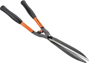 Bahco P51F Hedge Serrated Edge Shears, Black
