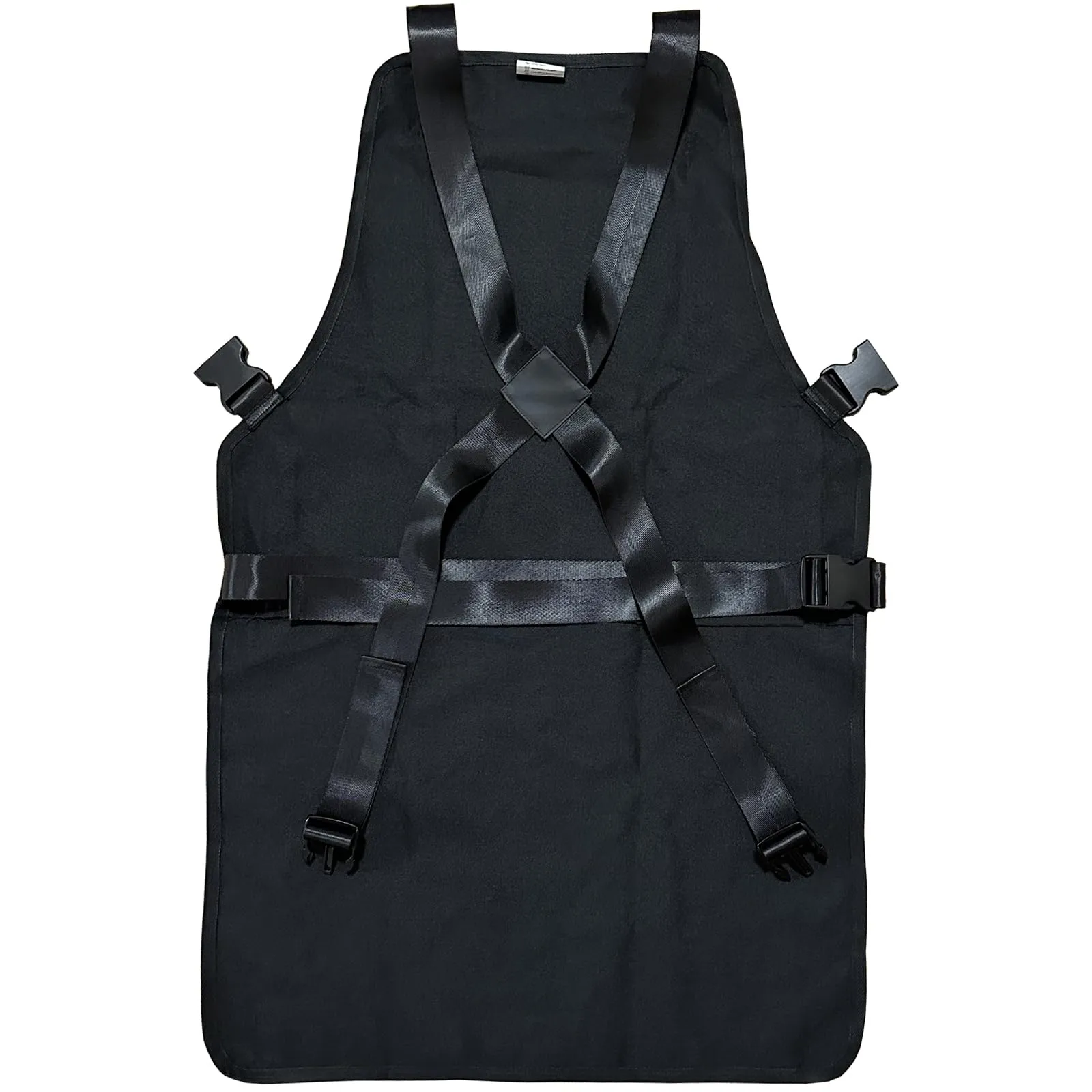 Barber Apron Hair Stylists Tools Apron Professional Waterproof Haircutting Apron with 3 Pockets, Black Universal