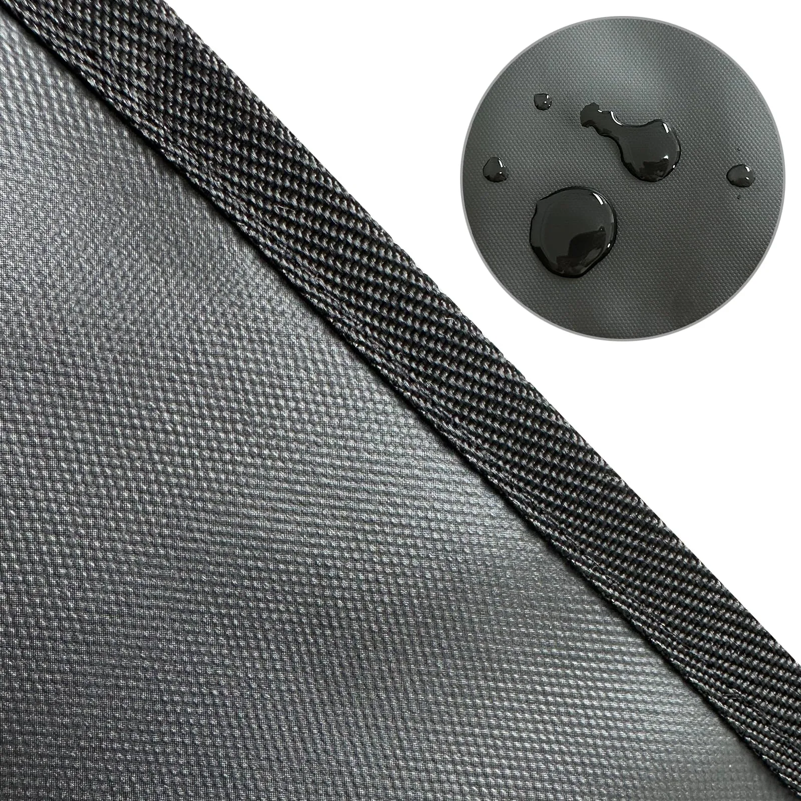 Barber Apron Hair Stylists Tools Apron Professional Waterproof Haircutting Apron with 3 Pockets, Black Universal