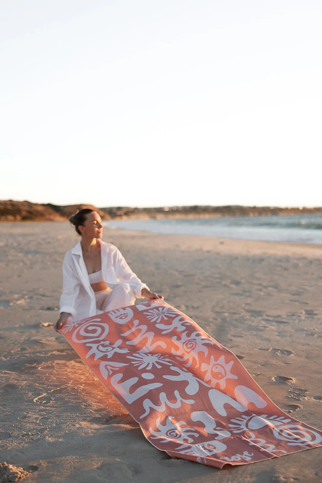 Beach & Yoga Towel Alchemy Peach