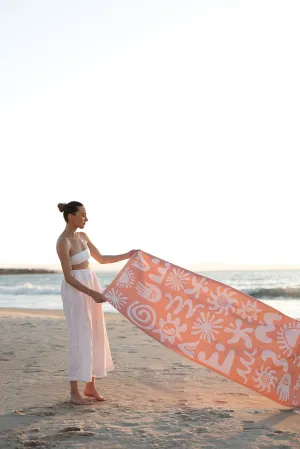 Beach & Yoga Towel Alchemy Peach