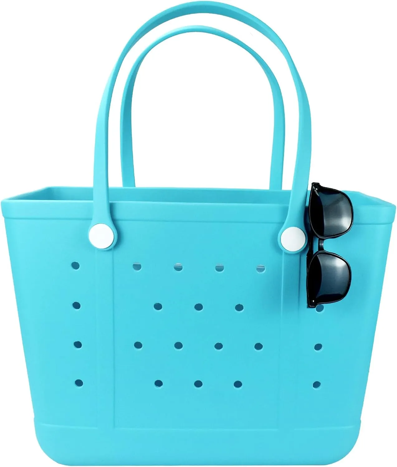 Beach Tote Bag for Women, Rubber Beach Bag Waterproof Sandproof, Extra Large EVA Tote Bag Boat Bag