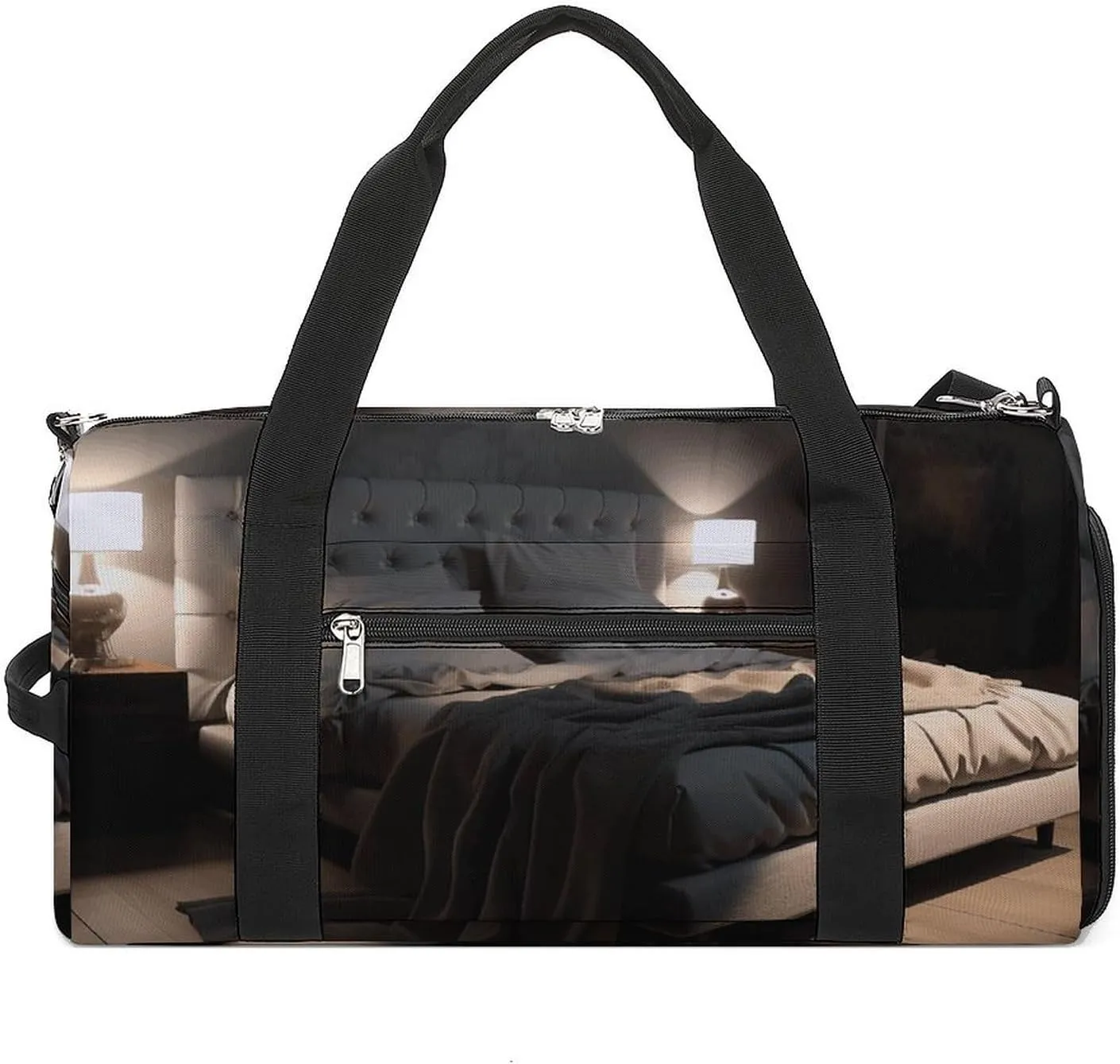 Bedroom Bed Gym Bag Sport Gym Tote Bag Lightweight Duffle Bag Carry On Weekender Bags for Women Men