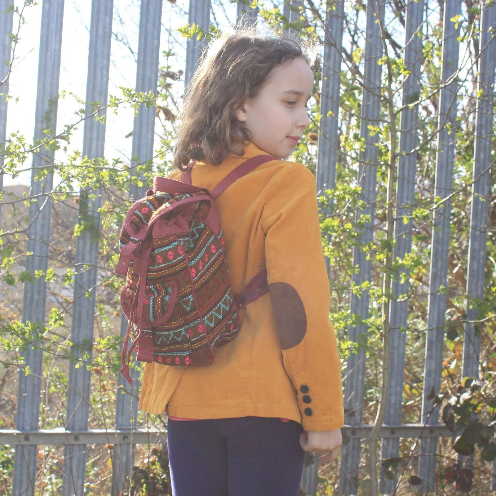 Best value Nepali Backpacks Small Smart Pink -