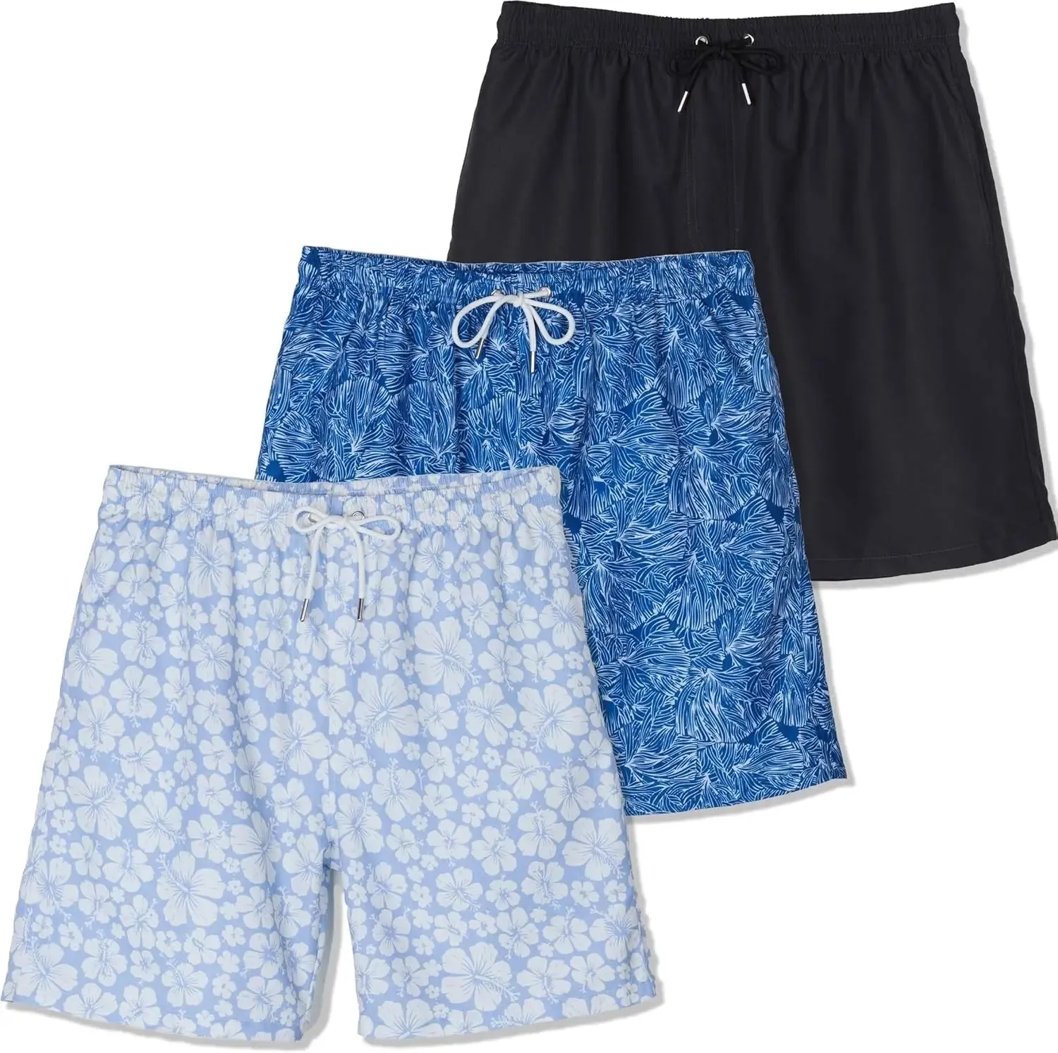 Big Men's Quick-Dry Swimwear - 3 Pack