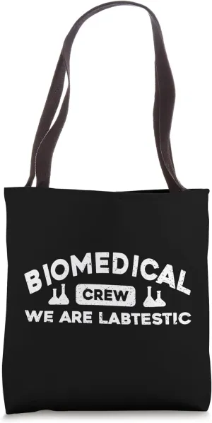 Biomedical Engineering Microscope Men Biomedical Engineer Tote Bag