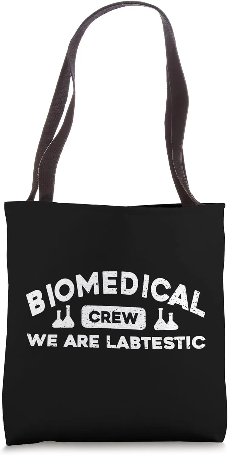 Biomedical Engineering Microscope Men Biomedical Engineer Tote Bag